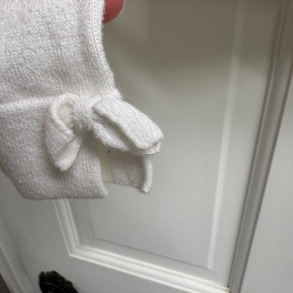 Lilly Pulitzer Girls 2T - 2-3 Cream Off White Kids Button Down Sweater Cardigan - Picture 3 of 5